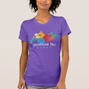 Hawaii-Hibiskus-Blumen T-Shirt