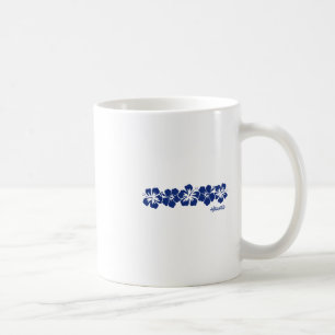 Hawaii Hibiskus-Blüten-Aloha Hawaiian Urlaubs-Souv Kaffeetasse