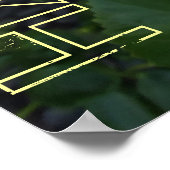 Hawaii-Hibiskus-Poster Poster (Ecke)