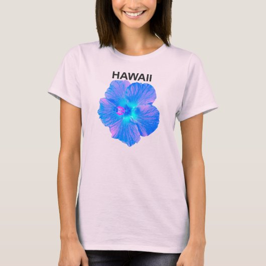Hawaii-Hibiskus T-Shirt (Vorderseite)
