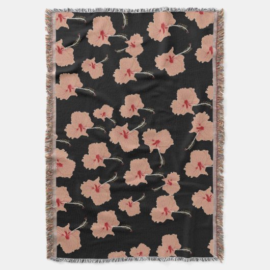 Hawaii Hibsicsus Blume Decke (Vorderseite Vertikal)