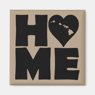 Hawaii Home Heart State Kühlschrankmagnet