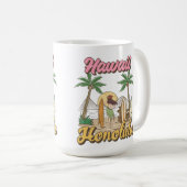 Hawaii Honolulu Kaffeetasse (VorderseiteRechts)