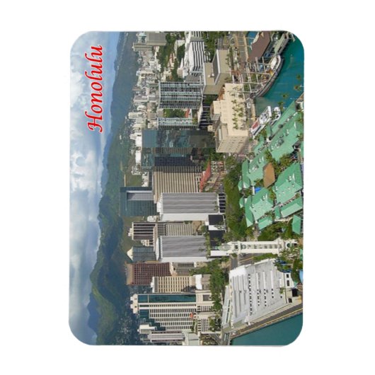 Hawaii - Honolulu - Magnet (Vertikal)