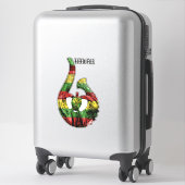 Hawaii Honu Tribal Hook Kanaka Maoli Aufkleber (Koffer)