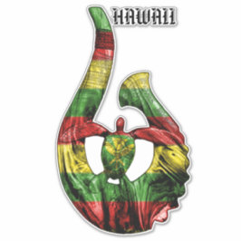 Hawaii Honu Tribal Hook Kanaka Maoli Aufkleber