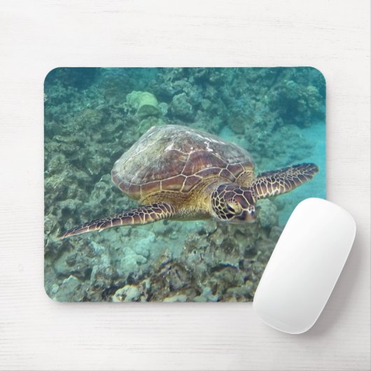 Hawaii Honu Turtle Mousepad (Mit Mouse)