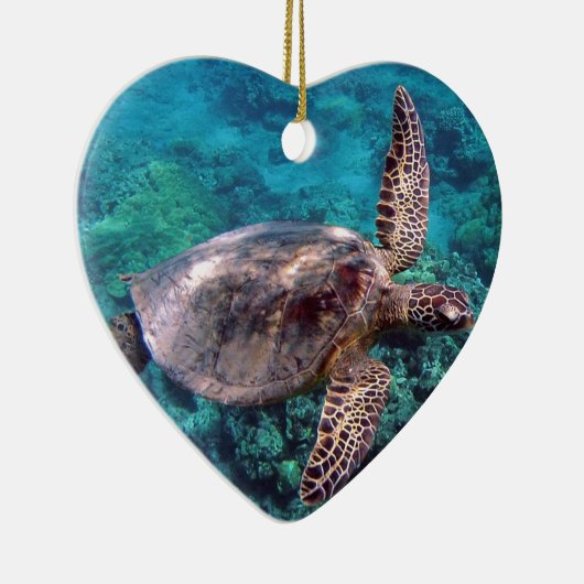 Hawaii Honu Turtle Ornament (Rechts)
