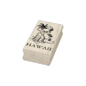 HAWAII HULA DANCER REISE Gummi Briefmarke Gummistempel (Stempel)