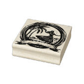 Hawaii Hula Dancer Rubber Briefmarke Beautiful Gummistempel (Stempel)