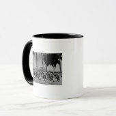 Hawaii - Hula Girls Dancing Tasse (Vorderseite Links)