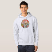 Hawaii Hula Travel Blume Vintag Hoodie (Vorne ganz)
