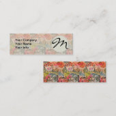 Hawaii Hula Travel Blume Vintag Mini Visitenkarte (Vorne/Hinten)