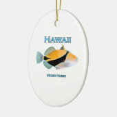 Hawaii Humu Humu Fish Keramik Ornament (Links)