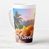HAWAII - ICH LIEBE HAWAII MILCHTASSE (Linke Ecke)