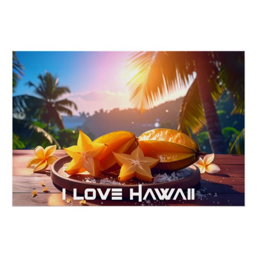 HAWAII - ICH LIEBE HAWAII POSTER (Vorderseite)