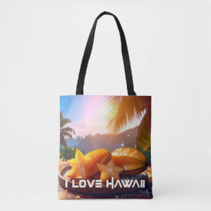 HAWAII - ICH LIEBE HAWAII TASCHE