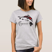 Hawaii-Insel-Delphin T-Shirt (Vorderseite)