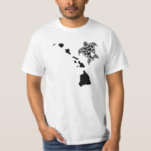 Hawaii-Insel-Kette - Hawaii-Schildkröte T-Shirt