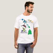 Hawaii-Insel-Kette - Humuhumunukunukuapua'a T-Shirt (Vorne ganz)