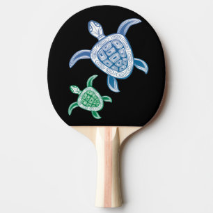 Hawaii-Insel-Schildkröte Tischtennis Schläger
