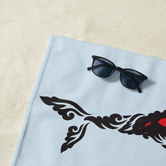 Hawaii-Insel-Surfer Strandtuch (Beispiel)