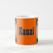 Hawaii-Insel von Kauai Kaffeetasse (Mittel)