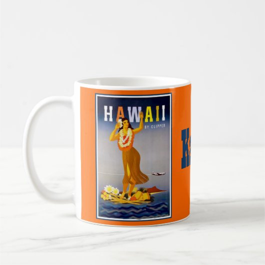 Hawaii-Insel von Kauai Kaffeetasse (Links)