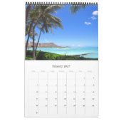Hawaii-Inseln 2025 Kalender (Jan 2027)