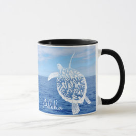Hawaii-Inseln Aloha Turtle Tasse