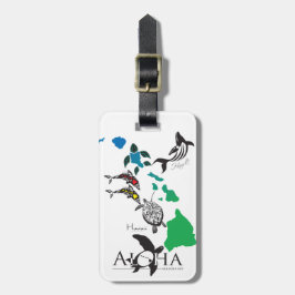 Hawaii-Inseln Gepäckanhänger