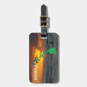 Hawaii-Inseln Gepäckanhänger (Vorderseite vertikal)
