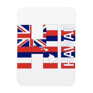 Hawaii-Inseln Hawaiianische Flagge Magnet