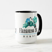 Hawaii-Inseln, Schildkröte und Hibiskus-Blume Tasse (VorderseiteRechts)