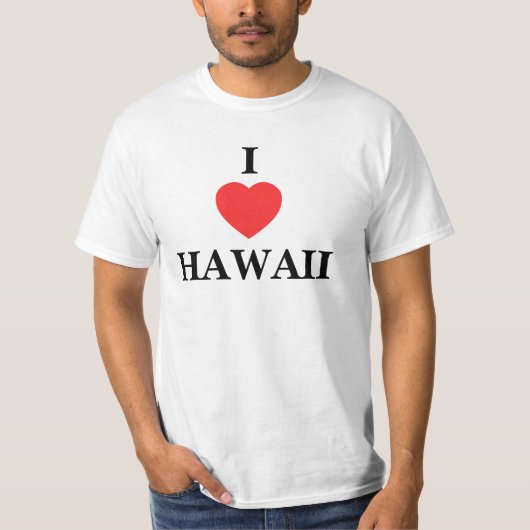 Hawaii-Inseln T-Shirt (Vorderseite)