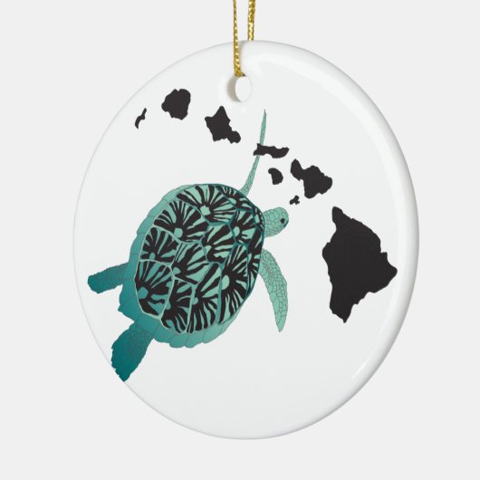 Hawaii Inseln Turtle Keramik Ornament! Keramik Ornament (Links)