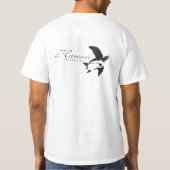Hawaii-Inseln und Aloha Schildkröte T-Shirt (Rückseite)