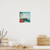 Hawaii Inselparadies Reise Poster (Küche)