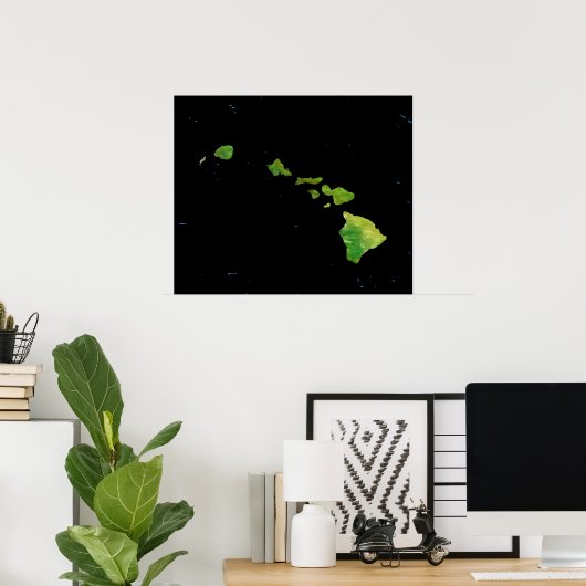 Hawaii Island Chain Poster (Heimbüro)