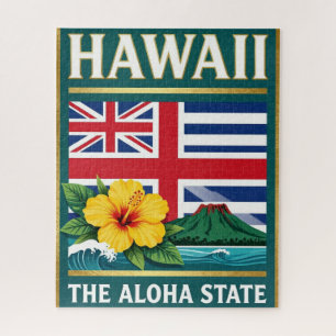 HAWAII Island Heritage Tropical Blooms Puzzle