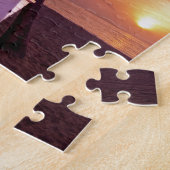 Hawaii Island Travel Beach Sunset Palm Tree Boat Puzzle (Seite)