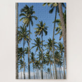 Hawaii Island Travel Exotic Beach Palm Trees Puzzle (Vertikal)