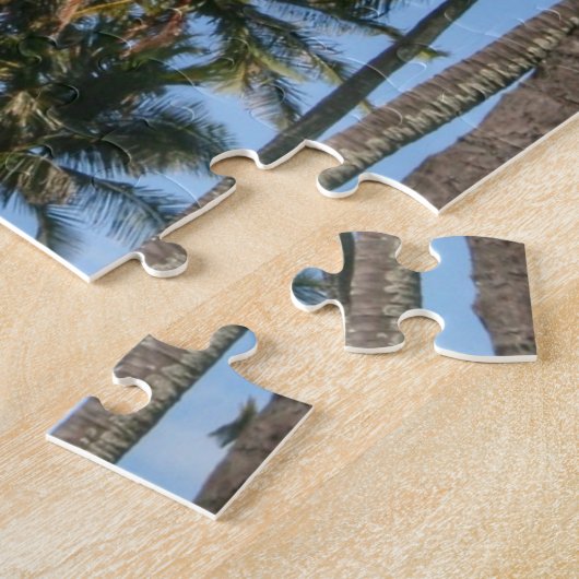 Hawaii Island Travel Exotic Beach Palm Trees Puzzle (Seite)