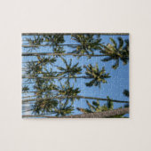 Hawaii Island Travel Exotic Beach Palm Trees Puzzle (Horizontal)