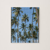 Hawaii Island Travel Exotic Beach Palm Trees Puzzle (Vertikal)