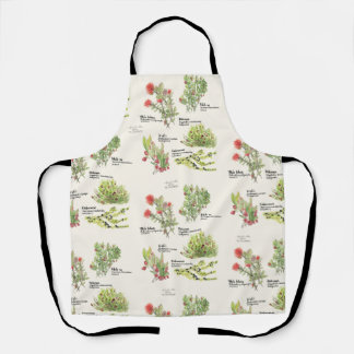 Hawai'i Island Vulkan Ureinwohner Pflanze Schürze