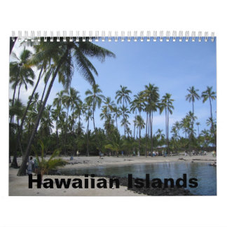 HAWAII ISLANDS CALENDAR KALENDER