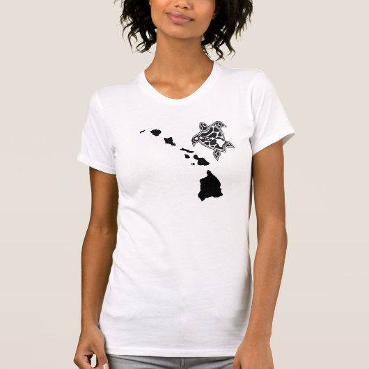 Hawaii Islands Chain - Hawaii Turtle T-Shirt (Vorderseite)