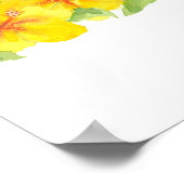 Hawaii Islands State Bird Nene Sunset Ocean Poster (Ecke)