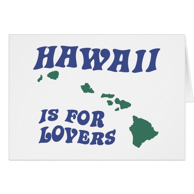 Hawaii ist für Liebhaber (Vorderseite (Horizontal))